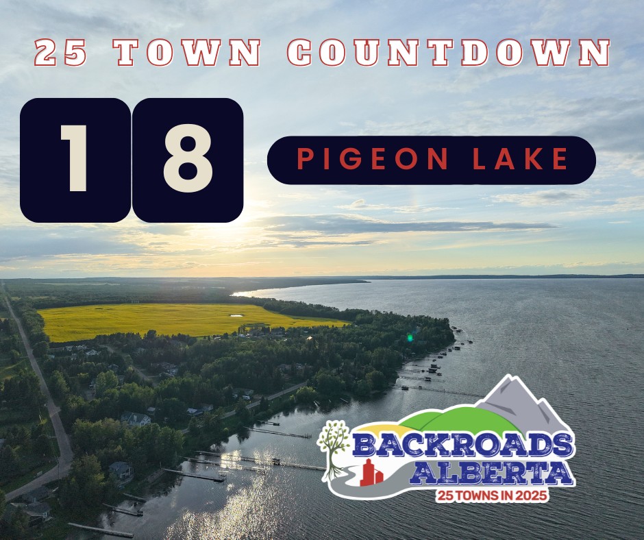 Stop 18 — Pigeon Lake.
Pigeon Lake is a place that shines in every season.
In the summer, I visited during Medieval Madness Faire, where knights, armor, and pageantry took over. But even in the winter it's got some pretty cool stuff happening there like horse drawn rides.