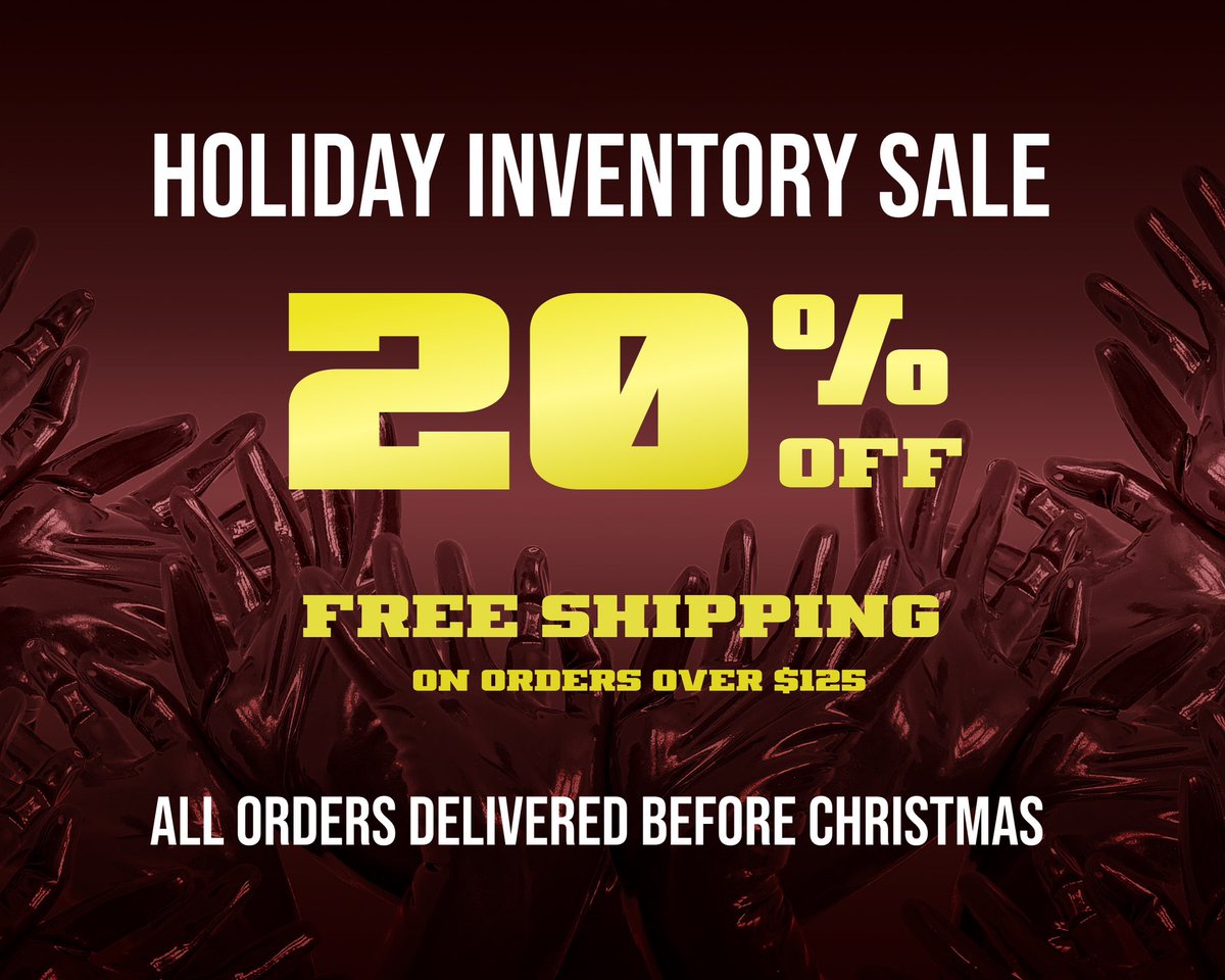 Holiday inventory sale! All rubber items listed are 20% off and ready to be shipped immediately. 
Check it out bunkergear.shop