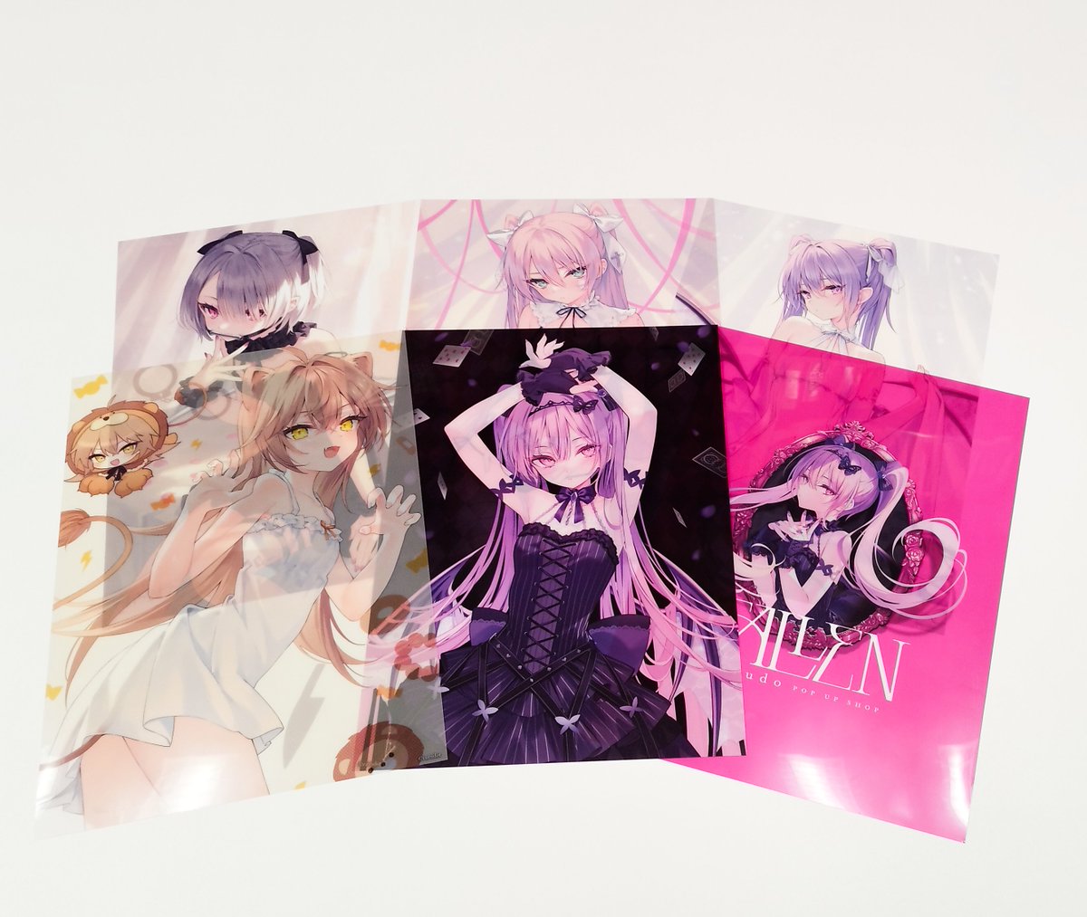 rurudo クリアポスター ˏˋ 🩷🃏#rurudoPOPUP in Nagoya グッズ🃏🩷 ˎˊ˗ ・ランダムA4クリア