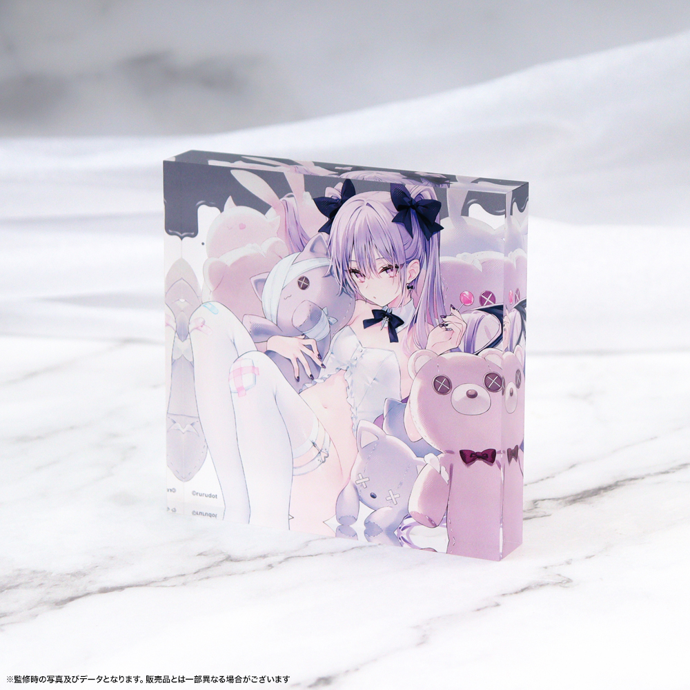 ˏˋ 🩷🃏#rurudoPOPUP in Nagoya グッズ🃏🩷 ˎˊ˗ ・アクリルブロック