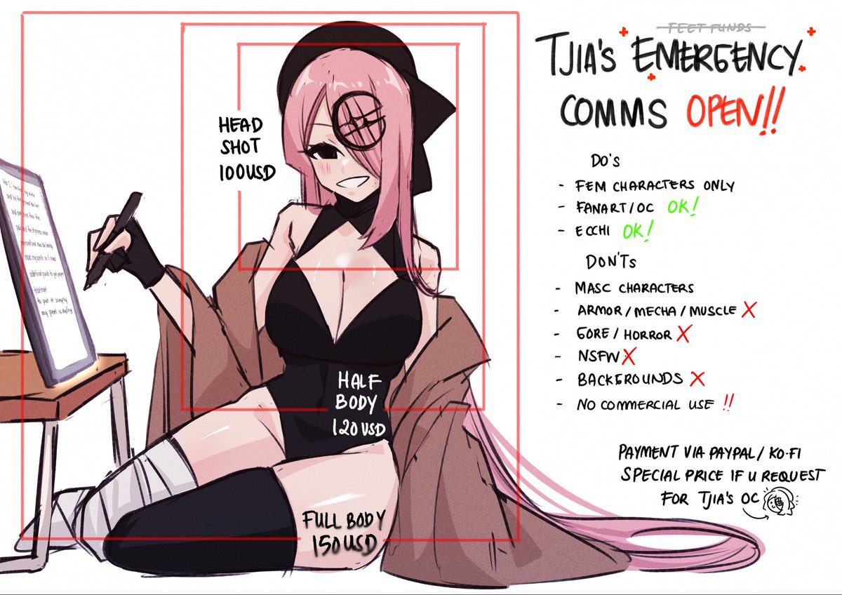 _mamaprofennn's tweet photo. broke my leg too hard so I open some slots 📝
RTs are heavily appreciated!❤️‍🩹 https://t.co/otfoOgSusl