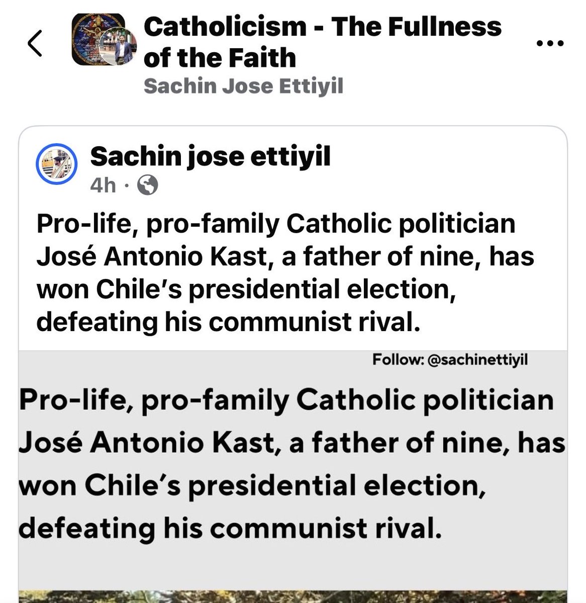 _davided's tweet image. People of Chile defeat a COMMUNIST!