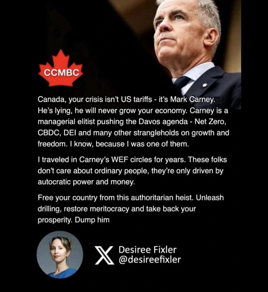 TheoFleury14's tweet photo. Here’s the truth. Carney is a bad guy!!!! https://t.co/MvTLgjCEOP