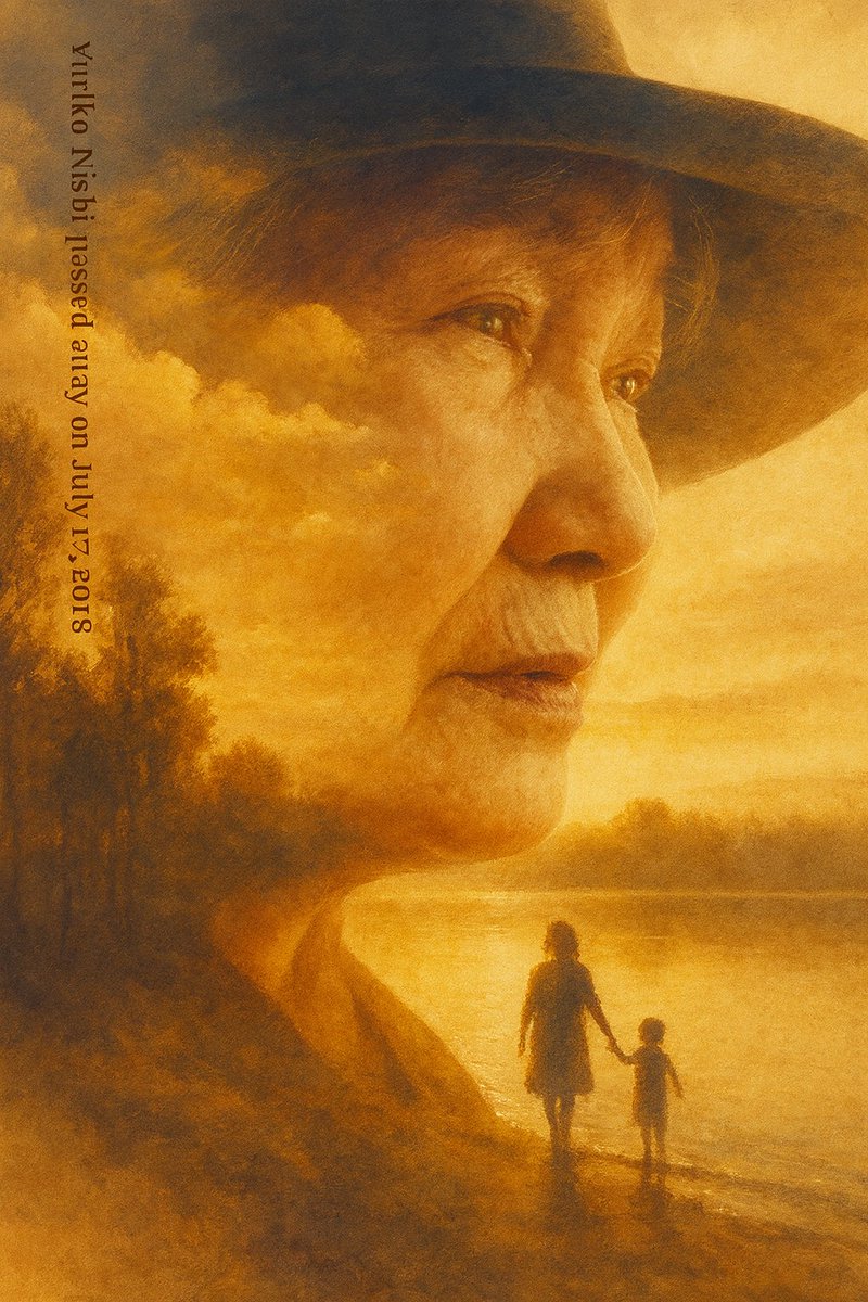 itakeru's tweet image. ChatGPT作 亡き母の肖像画 Facebookでプロンプトを拾いました。