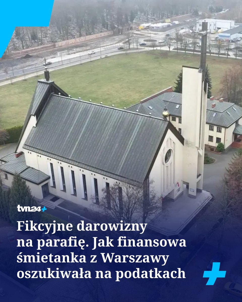 Wieloletni proboszcz parafii w Warszawie jest oskarżony o przyjęcie fikcyjnych darowizn na blisko 20 milionów złotych. Ksiądz oddawał "klientom" 90 procent w gotówce, 10 procent zatrzymywał jako prowizję.

Pisze <a href="/s_klauzinski/">Sebastian Klauziński</a>:
tvn24.pl/polska/fikcyjn…