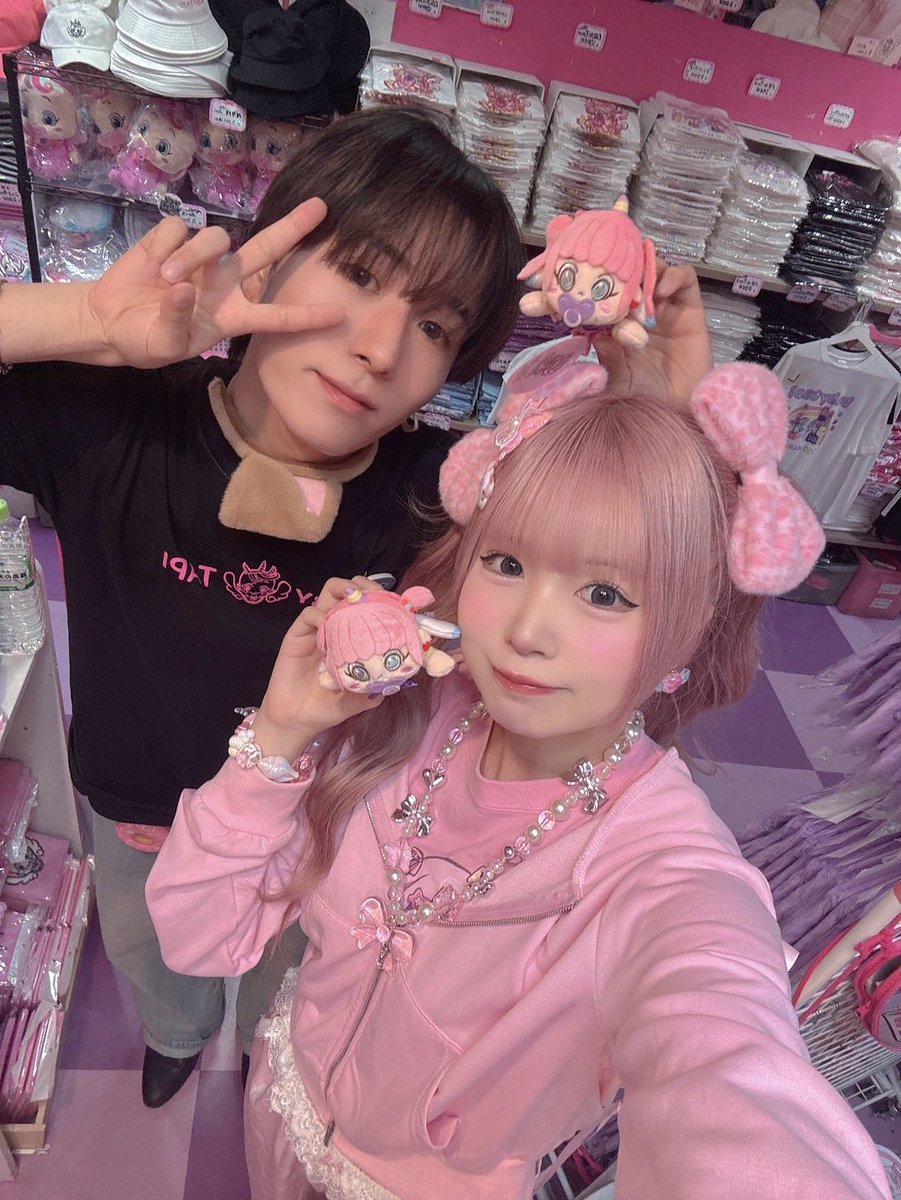 14時から しゅんしゅん🩵 りち🍭 出勤しました〜!!