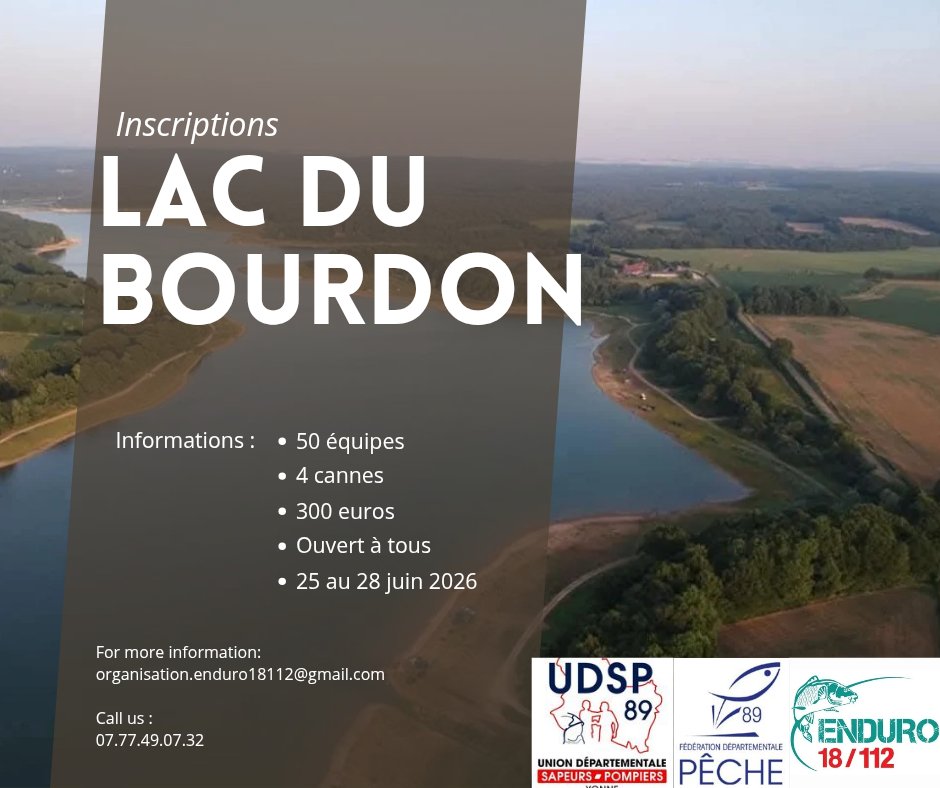 Ouverture des inscriptions pour notre épisode 1 en faveur de <a href="/OdpPompiers/">ODP Sapeurs-Pompiers de France</a> 
<a href="/udsp89/">UDSP 89</a> @aappma89