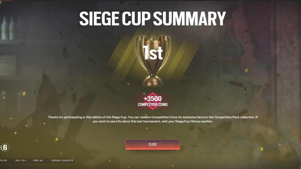 FreshRogen's tweet photo. hard to believe we won siege cup 🏆 https://t.co/zH3i6x8lYg