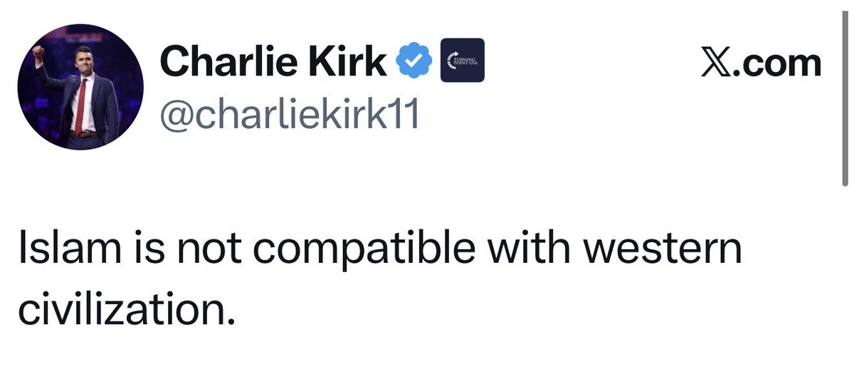 Charlie Kirk hatte recht.