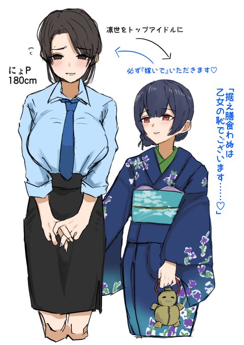 アイコンのにょPとふたなりrnz