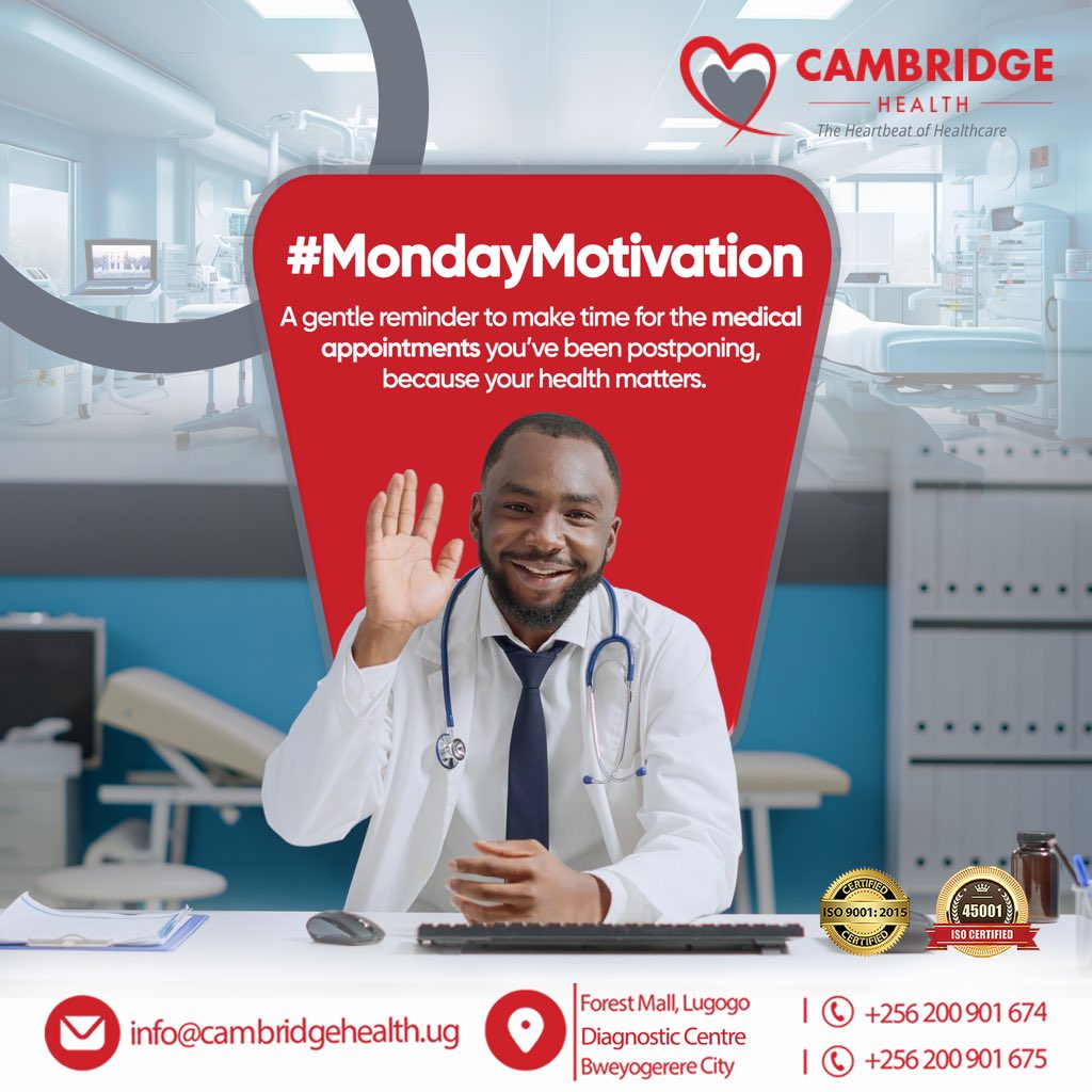 Cambridge Health Medical Center Uganda tweet media