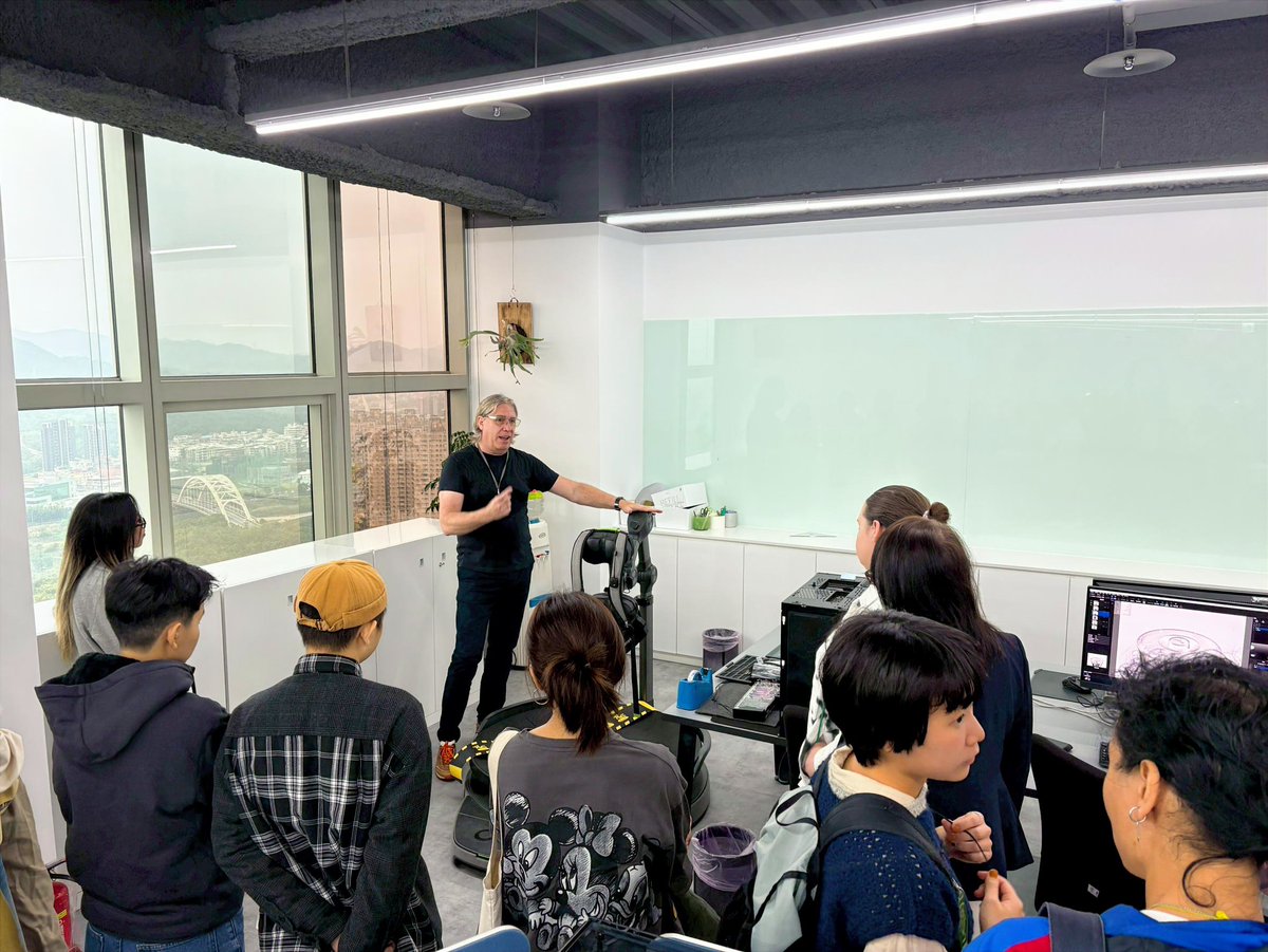 cre8consulting's tweet photo. We were delighted to host international students from National Taipei University of Education at our studio.
Our founder, Kris, delivered a talk on the #design industry and embracing new challenges. We wish them all the best in their future #careers.
#education #university https://t.co/fK02VkGS9h