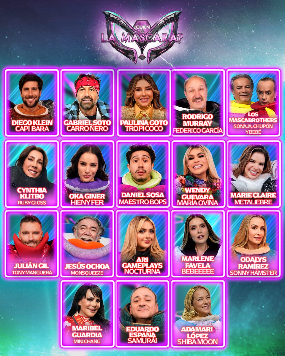 _RCulturaPop's tweet photo. Sin duda, este año vimos la mejor temporada de @eslamascara 👏🏽

Con más famosos de gran trayectoria y personajes muy bien construidos.

Por algo sigue siendo lo más visto de la 📺 en el último trimestre del año.

#QuiénEsLaMáscara https://t.co/fj0GYG3DwA