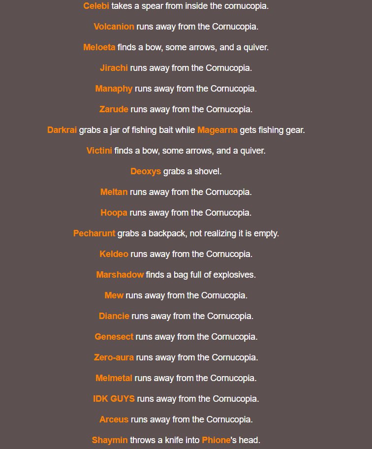 VolcanionXYZ6's tweet image. ///non canon hunger games 1/?