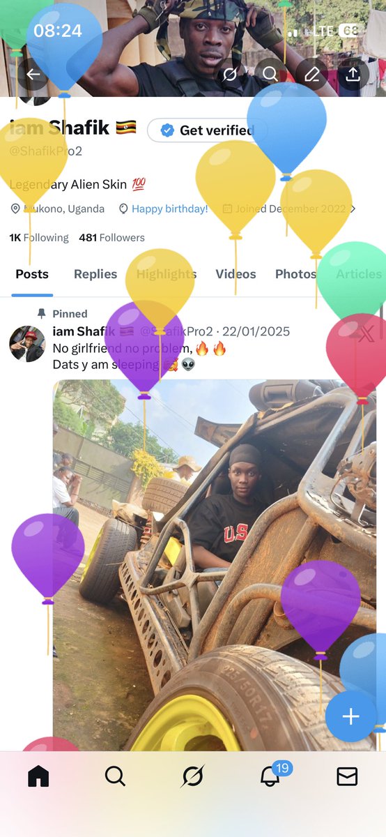 ShafikPro2's tweet photo. Happy Birthday 🎁🎂🎊🎉 To me https://t.co/iZ3MtWx2Sw