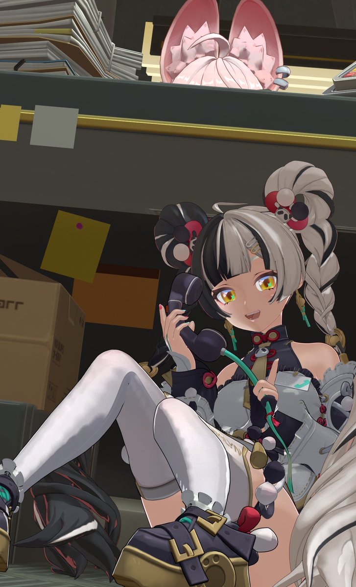 real0one4's tweet photo. 🔞Dialyn Poses🔞
For Display Only...
(Zenless Zone Zero)
Scene inspired by BangBooBang

Dialyn Model: @HairyHarzo 
Zhao Model: Lette3D
Map: LamboXiao

#zzzero #ZenlessZoneZero #zzz #Dialyn #NSFW #R18 https://t.co/vw5HYk3CHZ