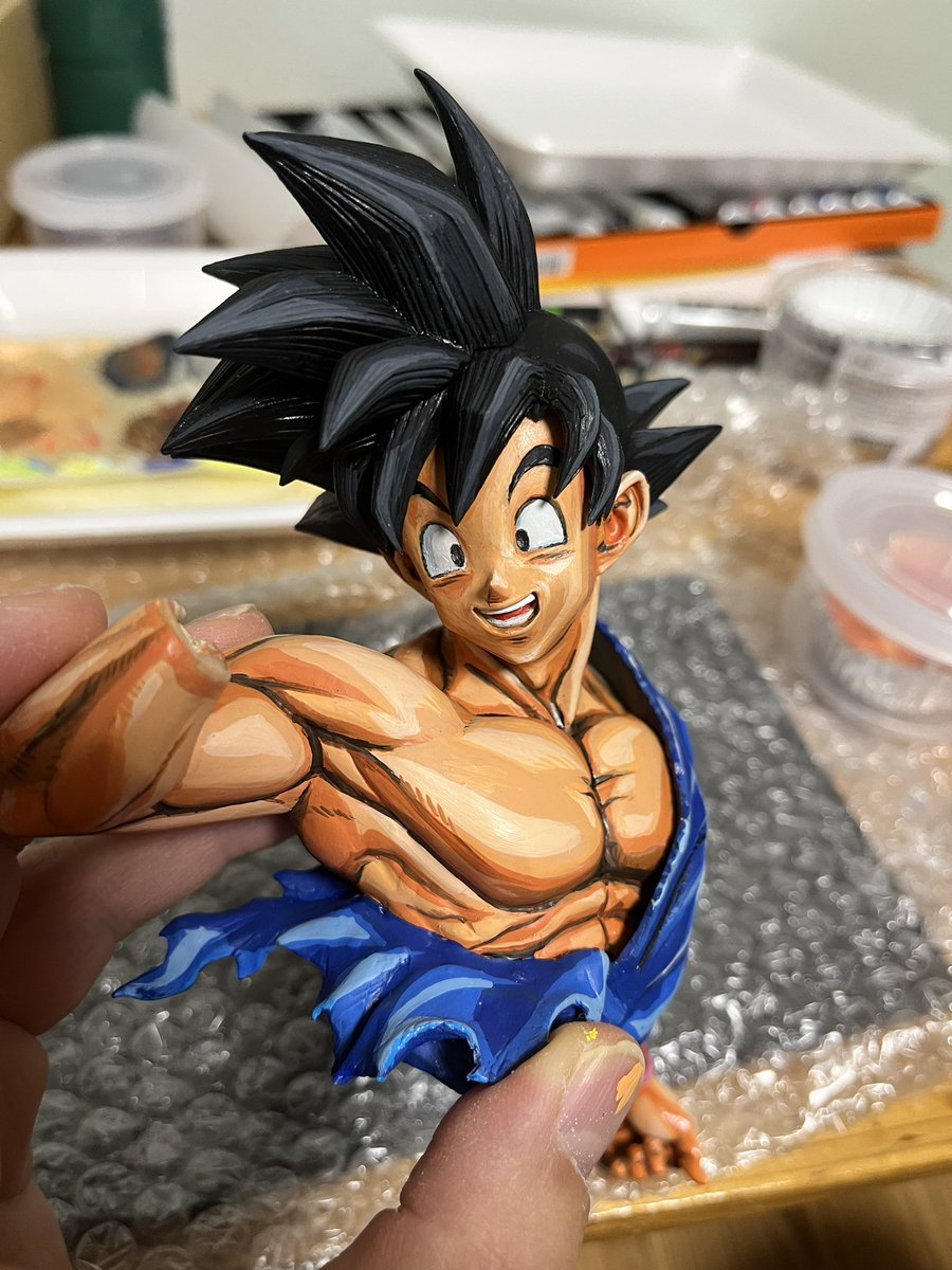 ドラゴンボール】フィギュア リペイント🎨 今回のご依頼は＊カスタム