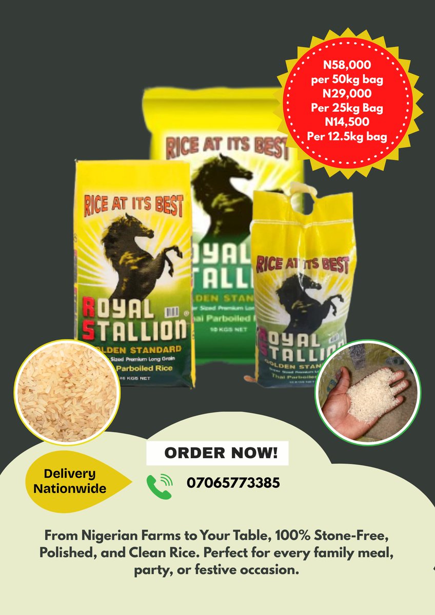 _Abuchi_'s tweet photo. @UnkleAyo I sell rice. Nationwide Delivery https://t.co/1RjVXQ4YNr
