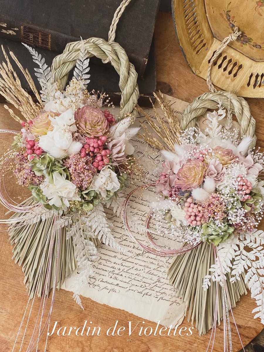 ジャルダン しめ縄リース2026' ジョワイユ✨ 追加UPいたしました🎍 Web