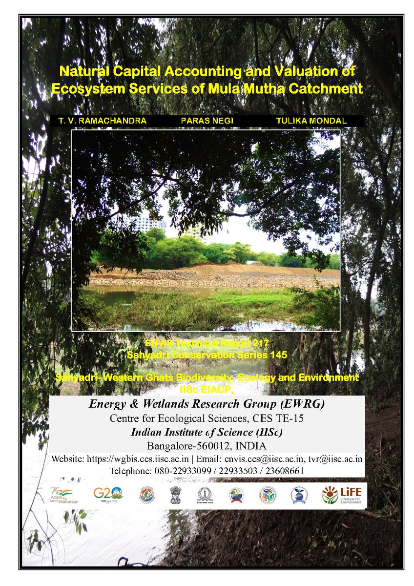 Grateful to receive a token of appreciation 🌱
A native Karanj (Pongamia pinnata) tree has been planted in Dr TV Ramachandra by Jeevitnadi – Living River Foundation and the Pune River Revival team, in partnership with 14 Trees, at the Mula–Mutha catchment to recognise the efforts