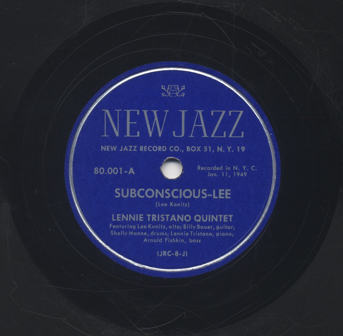 The Billboard 1949年4月22日号 p.14 掲載の、Jazz Record Corner