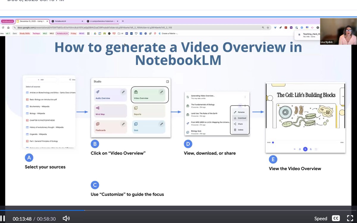 Learning now to use NotebookLM with Lisa Nydick! 
#KEDCgrants <a href="/KEDCGrants/">KEDC Grants</a> <a href="/kedc_epic/">EPIC</a> <a href="/KyWriteRight/">Jackie White Rogers</a>