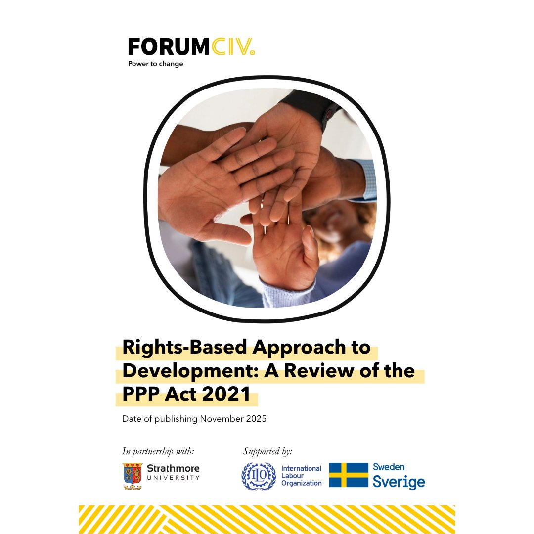 Development isn’t just about infrastructure, it’s about people!

ForumCiv, with support from <a href="/SwedeninKE/">Swedish Ambassador to Kenya</a> and <a href="/ilodaressalaam/">ILO Dar</a> commissioned a policy brief that reviews Kenya’s PPP Act 2021 and highlights key gaps in benefit-sharing, community participation, and accountability.
