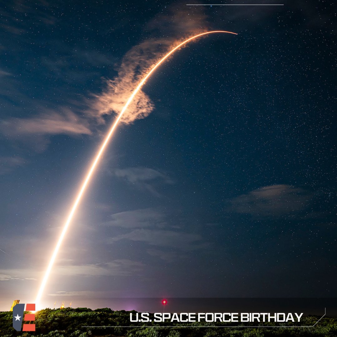 CODE4Vets's tweet image. Celebrating another year of reaching for the stars and defending the final frontier. Happy Birthday, @USSpaceForce! Drop a🚀or✨to show some love to our Guardians

#SpaceForceBirthday