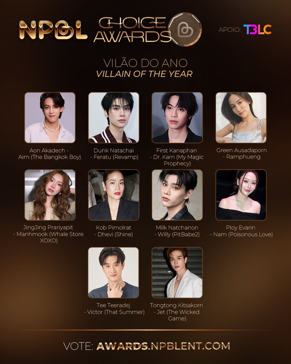 JamxxxxBF's tweet image. To all Poisonous Love fans and ALKEY's, let's support our girls at the #NPBLChoiceAwards2025 ❤️‍🔥

🏆 GL SERIES OF THE YEAR
◾ Poisonous Love The Series 

🏆 GL ROOKIE COUPLE OF THE YEAR
◾ GinnyJayna

🏆 ROOKIE ACTRESS OF THE YEAR 
◾ Ginny Natnicha Pratipnatsiri 

🏆 VILLAIN OF…
