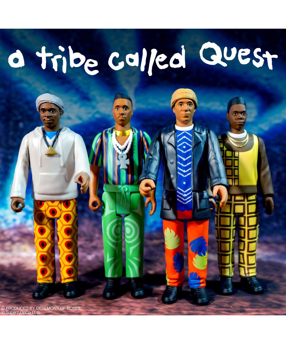 12/19(FRI) RELEASE SUPER7 A TRIBE CALLED QUEST ReAction Figures