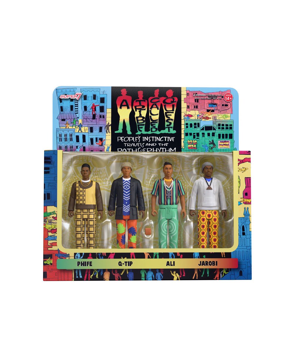 12/19(FRI) RELEASE SUPER7 A TRIBE CALLED QUEST ReAction Figures