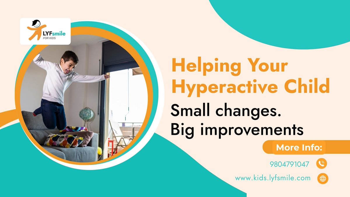 Anutripath42380's tweet photo. Struggling with a hyperactive child? Discover how child counseling in Gurgaon helps improve focus, behaviour, and emotional balance with expert guidance.
https://t.co/V09ck4wZo6

📞Take help from Lyfsmile   [+91 98047 91047] https://t.co/1vTEnZT5gY