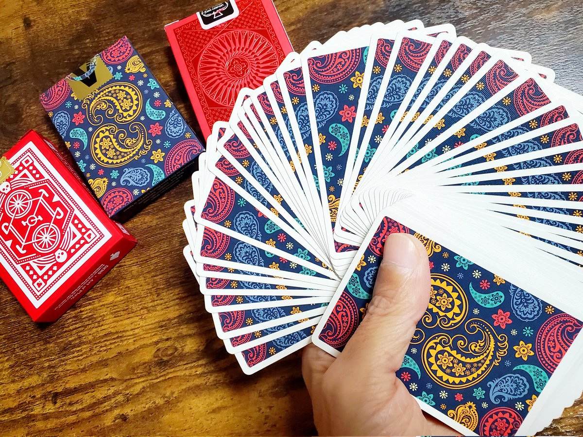 カーディストリー※をするに当たっての1軍☝️ (※カードの曲芸や芸術的