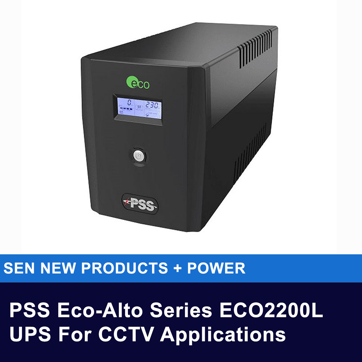 sen.news/pss-eco-alto-s…
PSS Eco-Alto Series ECO2200L is a 2200VA/1320W tower-format UPS designed to protect workstations, CCTV systems, telecommunications equipment, modems, NBN hardware and point-of-sale installations from power loss and electrical disturbances.
#accesscontrol
