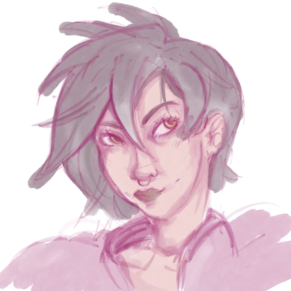Buttersdoesdraw's tweet photo. No motivation. Have an invisigal as a treat https://t.co/gySAqLutvy