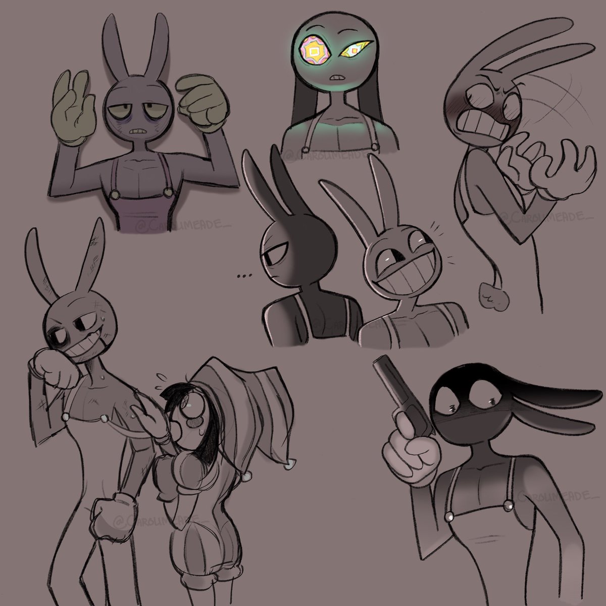 Carolimeade_'s tweet photo. Jax sketchsssss new episode was peak

#tadc #jax https://t.co/nCY8PB5NX9