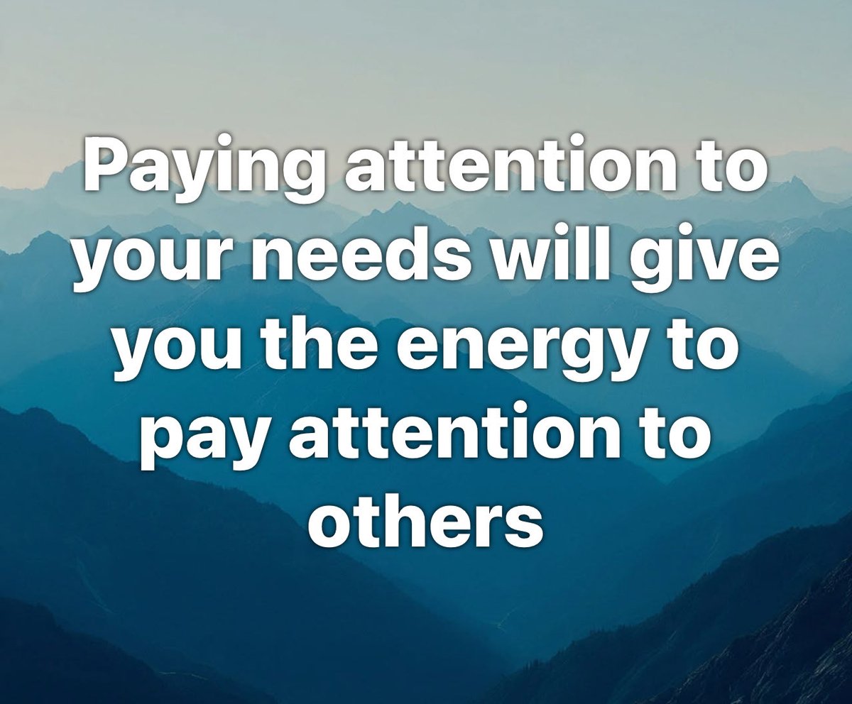 Paying attention to your needs will give you the energy to pay attention to others. 🙏🏻 #JoyTrain #hope #healing #mindful #spiritualsunday #sunday