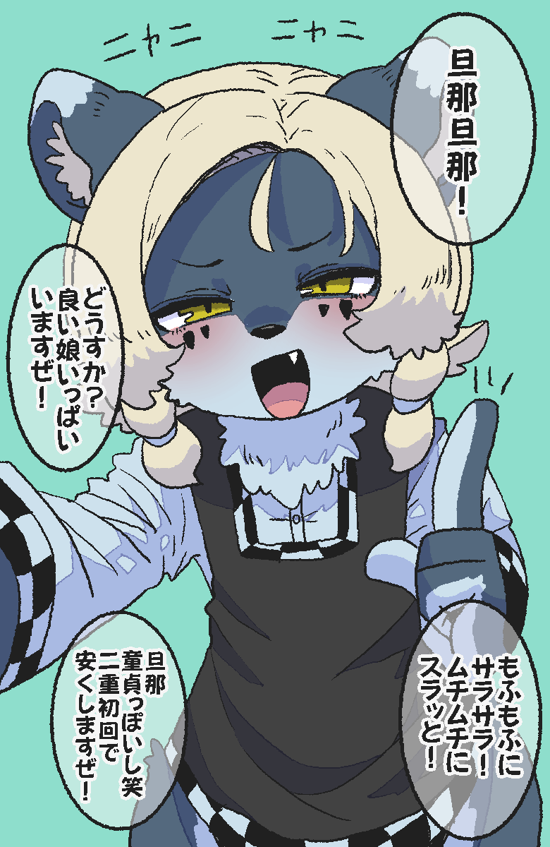 【再掲】客引きケモ娘に声をかけられた 