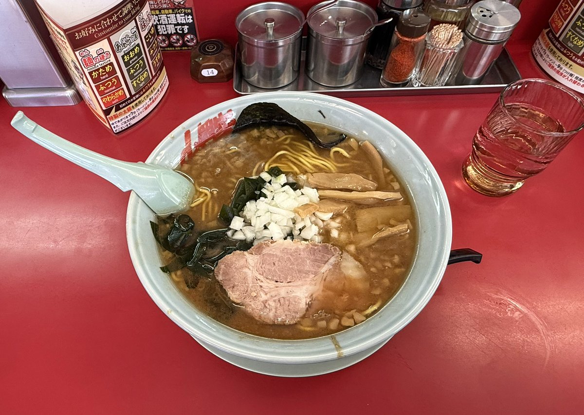 #プレミアム醤油とんこつラーメン 
#ラーメン山岡家 
#山岡家 
#山岡家神栖店 
#神栖市 
#茨城県
