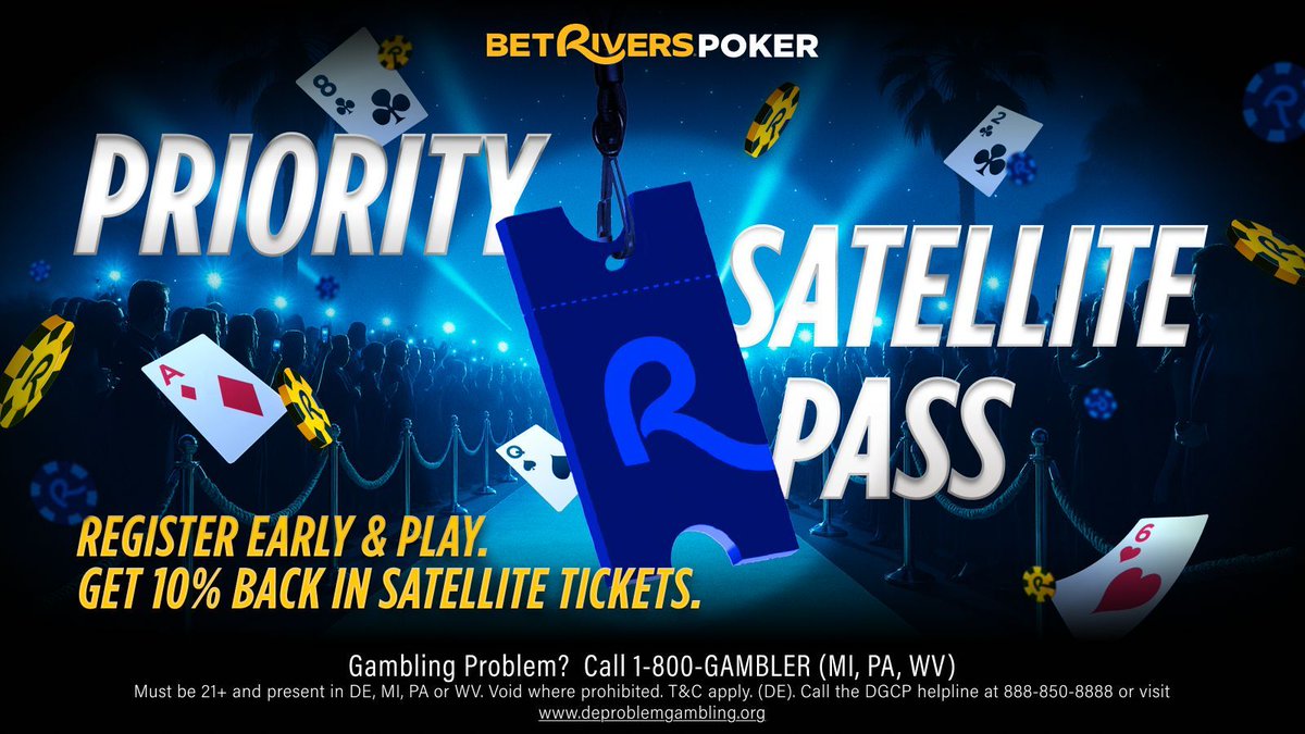 BetRivers Poker tweet media