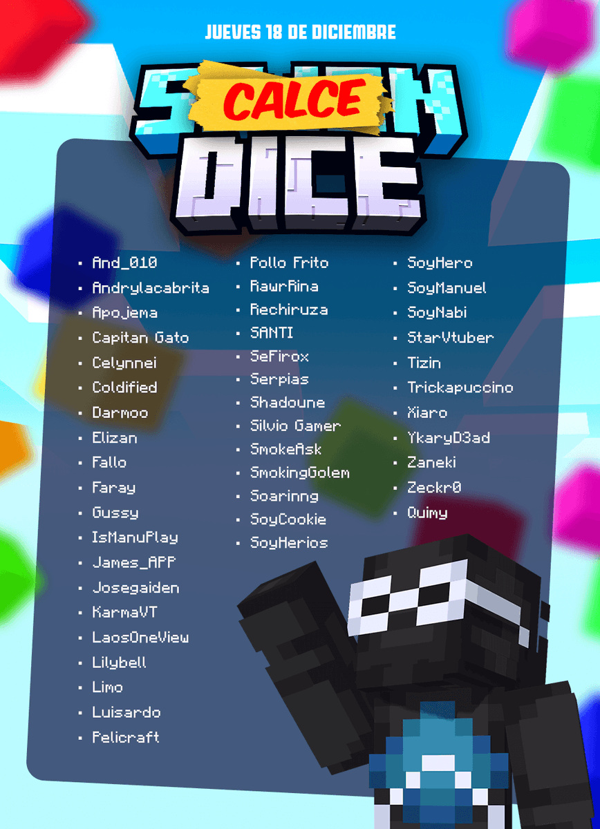 PRIMEROS 50 PARTICIPANTES EN EL EVENTO DE SIMON DICE ✍️🔥

AUN FALTAN CREADORES, si estas interesado en entrar comenta este tweet 📩

RECUERDEN que el premio es de UN DOLAR 💰😱