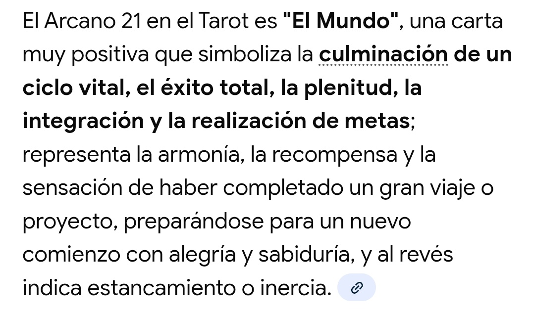 me acabo de fijar y su arcano del 2025 fue el 21 chicas claro ejemplo de que todo llega cuando tiene que ser, más que merecido🫶🏻