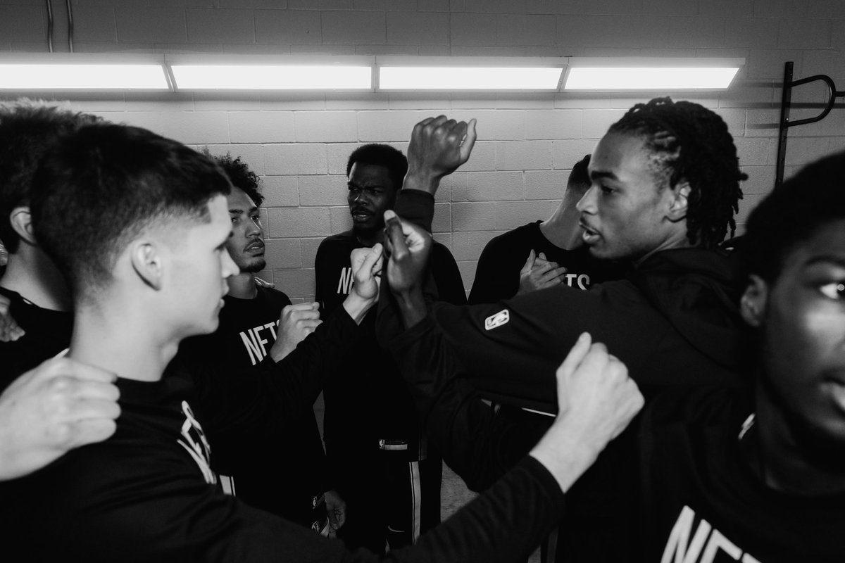 RTNBA's tweet photo. The Nets had NINE players score double-digits in today’s win over Milwaukee:

Egor Demin: 17 PTS
Noah Clowney: 16 PTS
Tyrese Martin: 14 PTS
Drake Powell: 13 PTS
MPJ: 12 PTS
Terence Mann: 12 PTS
Day’Ron Sharpe: 10 PTS
Ziaire Williams: 10 PTS
Nic Claxton: 10 PTS

Team Effort. 🔥 https://t.co/7iKFx4KAOu