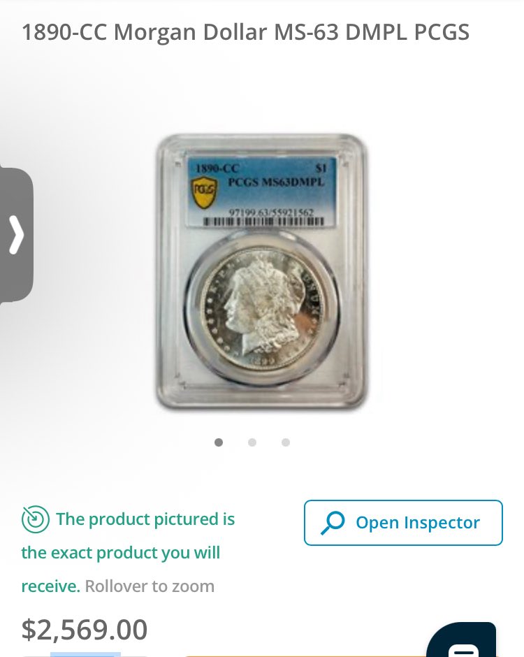 What would you rather have? 
Mutant Ape or 1890 Carson City ms-63 DMPL?