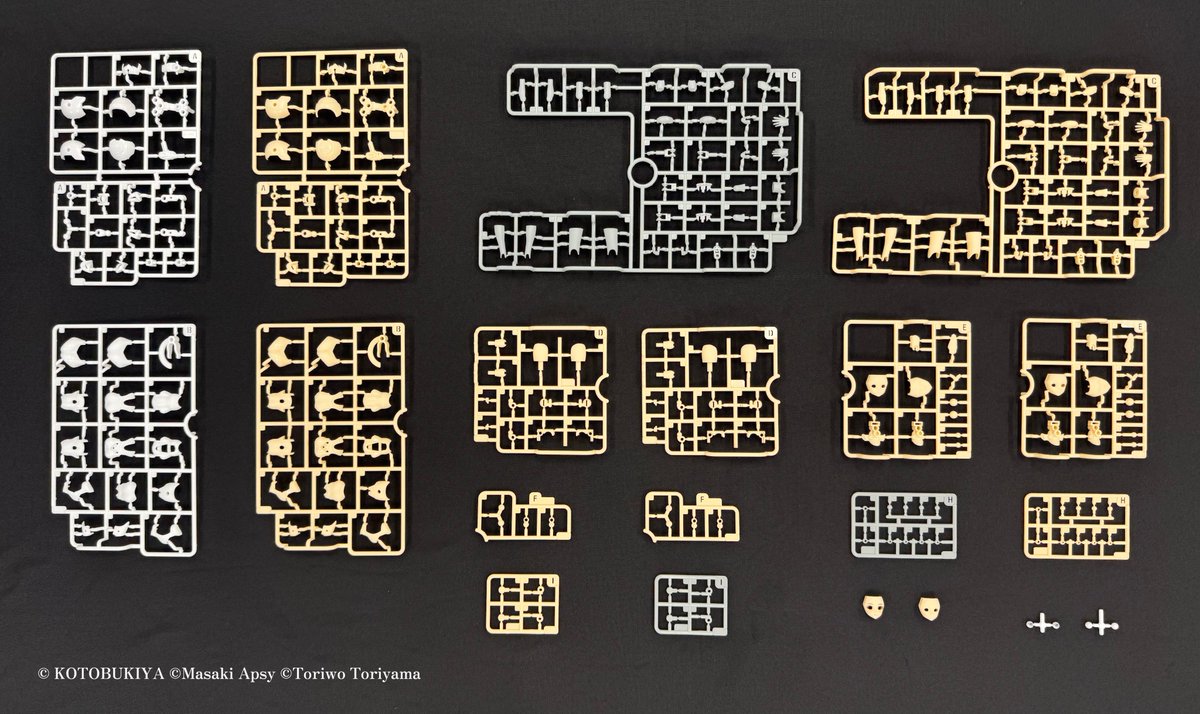 【ランナー初公開】
#メガミデバイス 「B1R-M シャーシキット スキンカラーA」の製品版のランナーを先行公開✨

今週金曜日発売予定！🤍🤍🤍

▼詳しくはこちら！
kotobukiya.co.jp/product/detail…