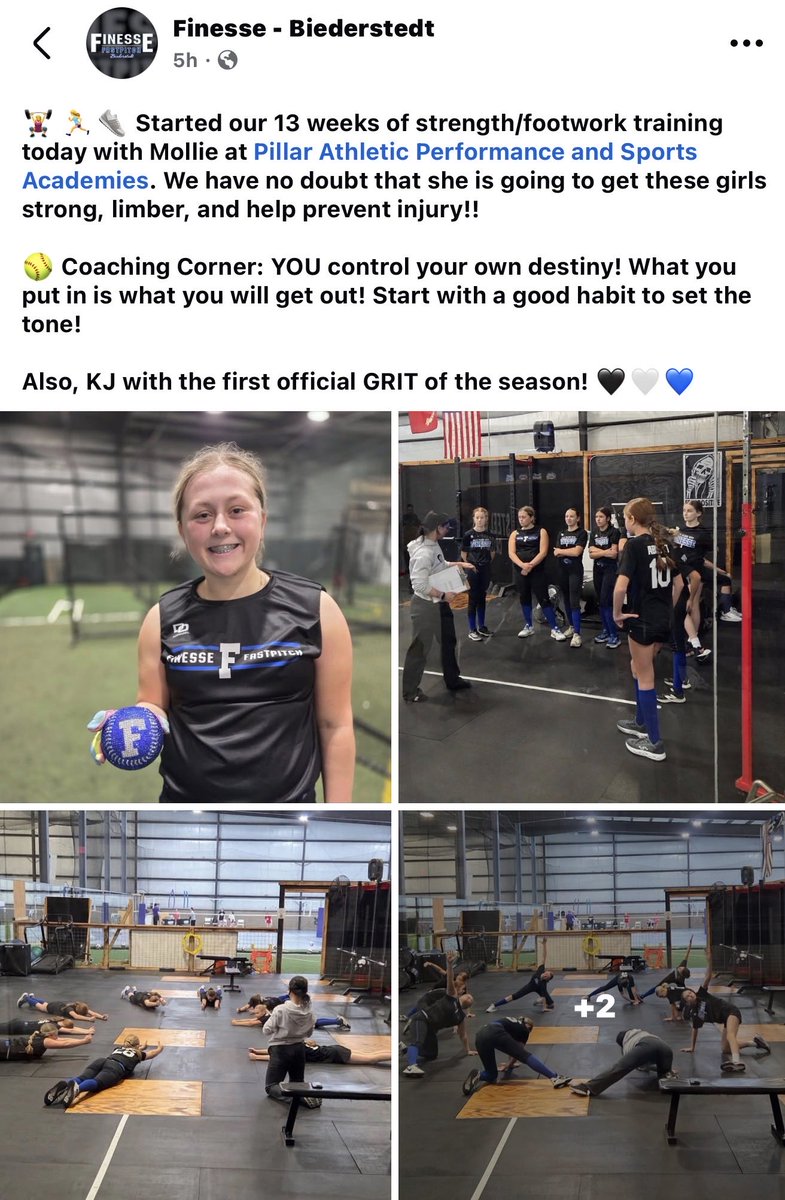 Proud of our girl for earning herself the GRIT award today! Her hard work and determination amazes me 💙