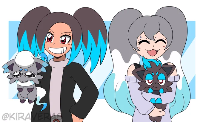 hold your blue zoruas gently