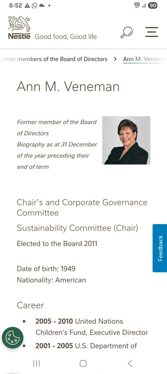 #BoycottNestle

It has appointed Ann M. Veneman, a former UNICEF chief and American, who had claimed,"Indian men are monsters and they are killing 25000 women every year for dowry."

Will you buy products of a company (<a href="/Nestle/">Nestlé</a>) that promotes misinformation?

<a href="/NestleIndia/">Nestlé India</a>