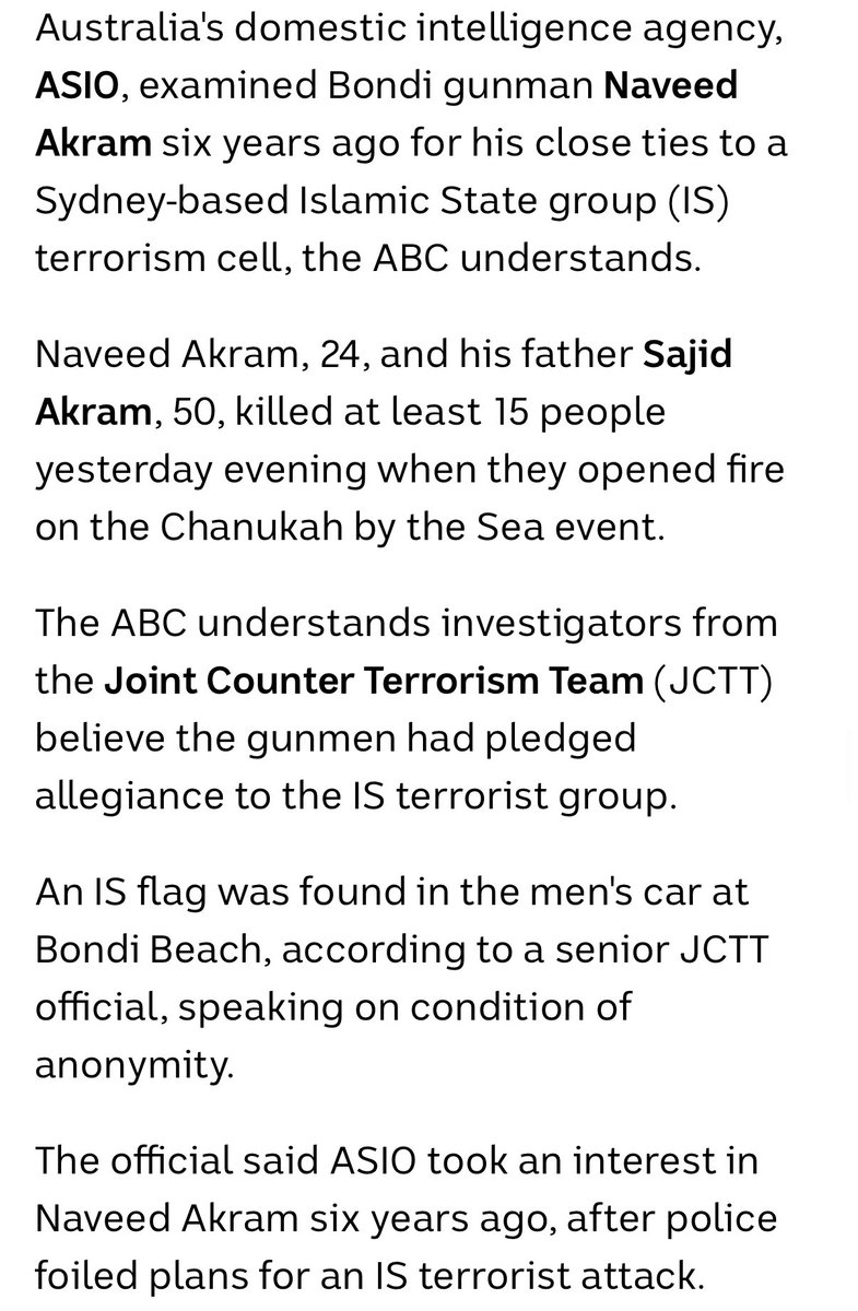 libsoftiktok's tweet photo. The t*rrorist who shot up a Hannukah Celebration in Sydney was known to police for years after they foiled a t*rrorist attack and was investigated for his close ties to lSlS.

Of course https://t.co/wIRqI6w3f0