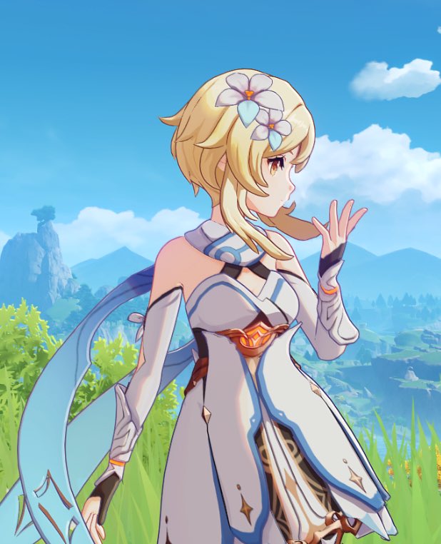 she was aura farming so of course I drew her